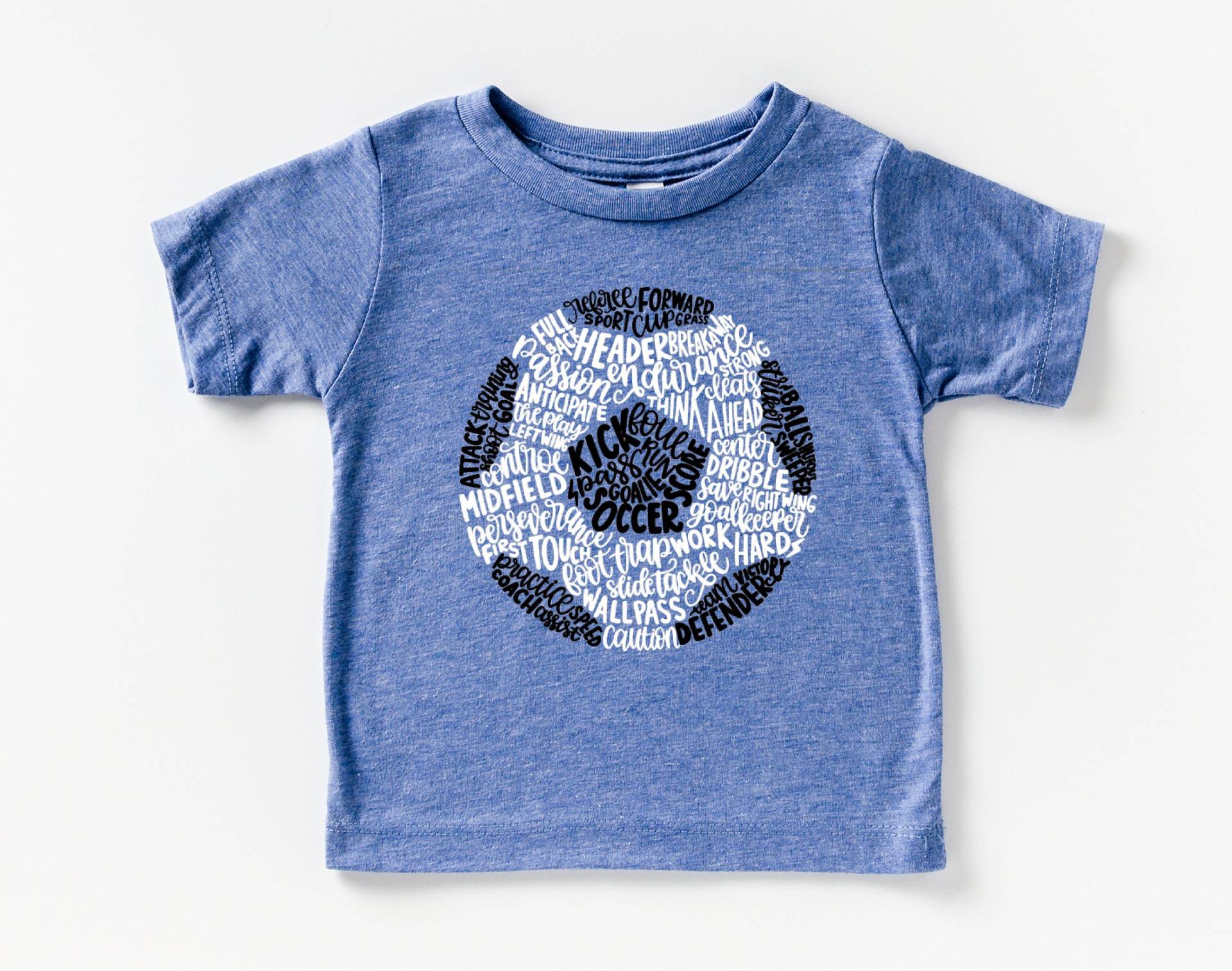 Fußball Typografie Kleinkind/Baby Tshirt, Kinder Sport Shirt, Premier League, Fußball, Mls von ShopBeauandBelle