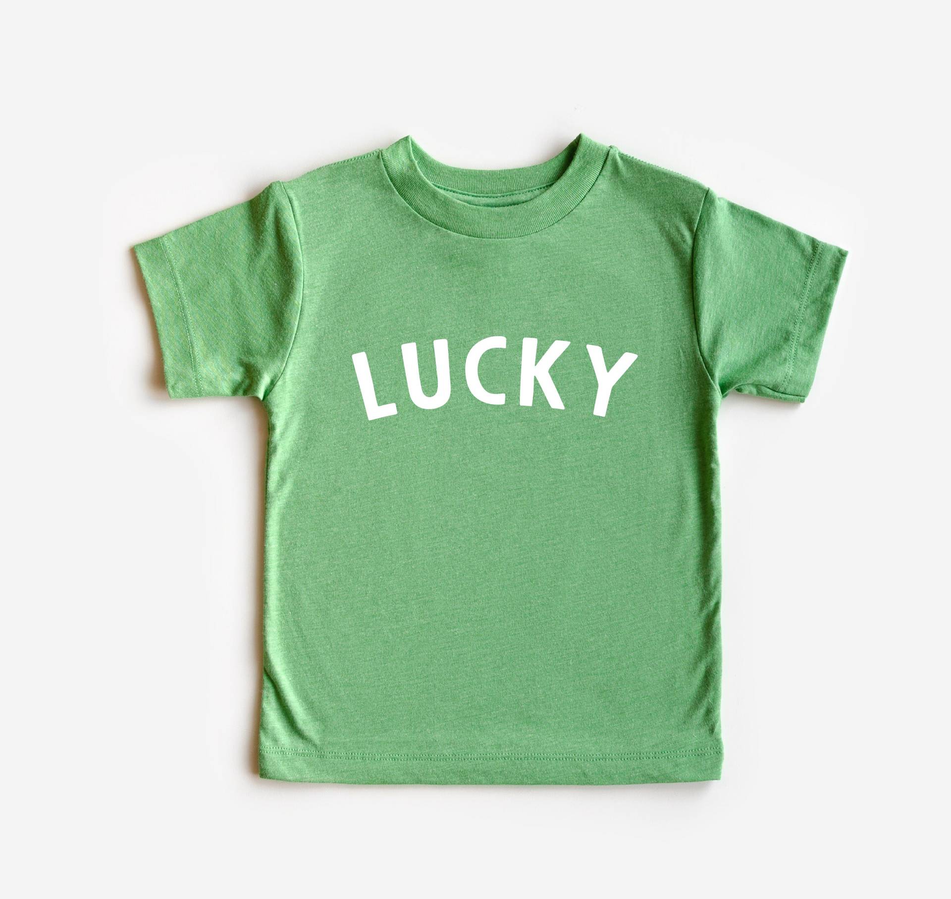 Lucky St. Patricks Day Kleinkind/Baby/Kinder Tshirt, Minimalistisch, Schlicht von ShopBeauandBelle