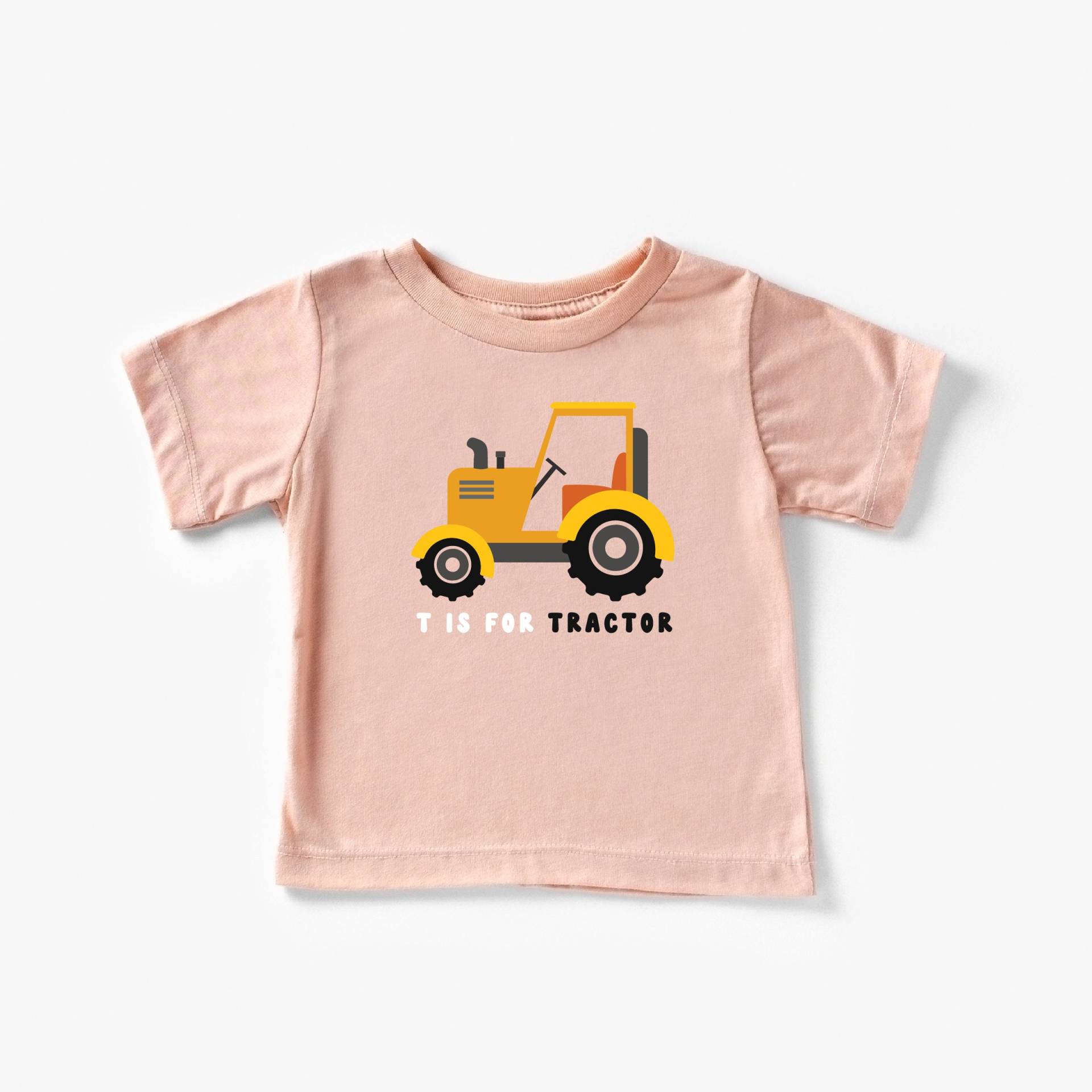 Traktor Kleinkind/Baby Kinder T-Shirt, Fahrzeuge, Fahren, Kleinkind-Geburtstags-Shirt, Bauernhoffahrzeug, Bagger, Bau-Geburtstagsfeier von ShopBeauandBelle