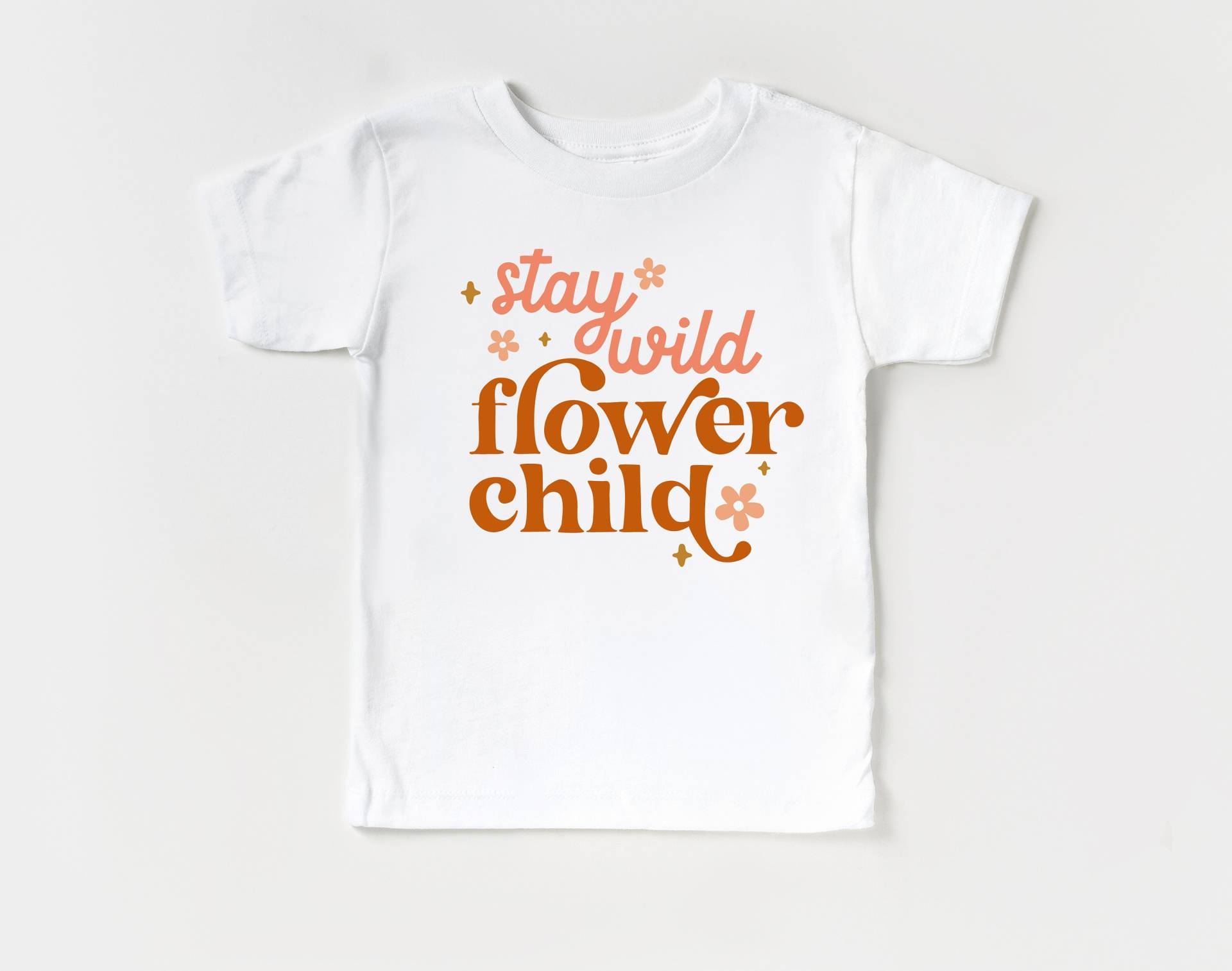 stay Wild Flower Child Toddler/Baby Shirt, Süßes Kindershirt, Trendy, Retro Kleinkind, Geschenk, Weihnachtsgeschenk, Hanukkah, Geburtstag von ShopBeauandBelle