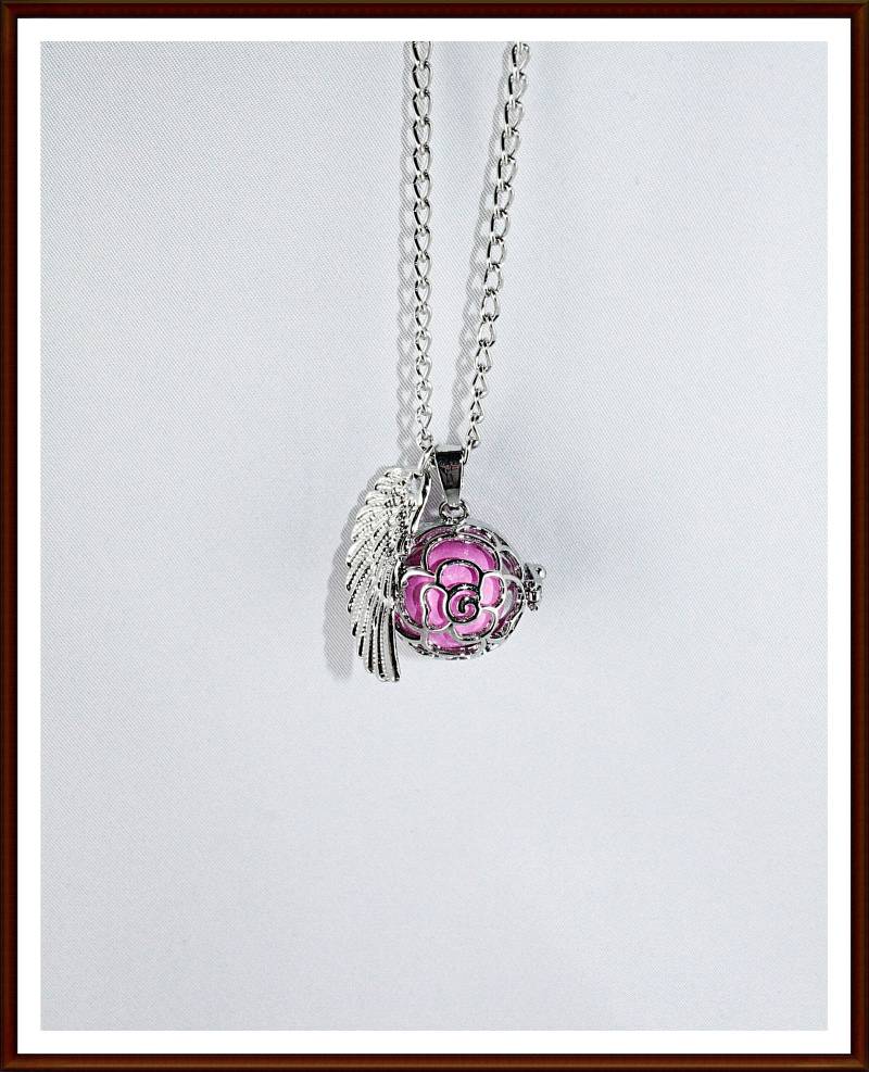 Engelsrufer Kette Klangkugel Harmonyball Flügel von ShopDanysDesign