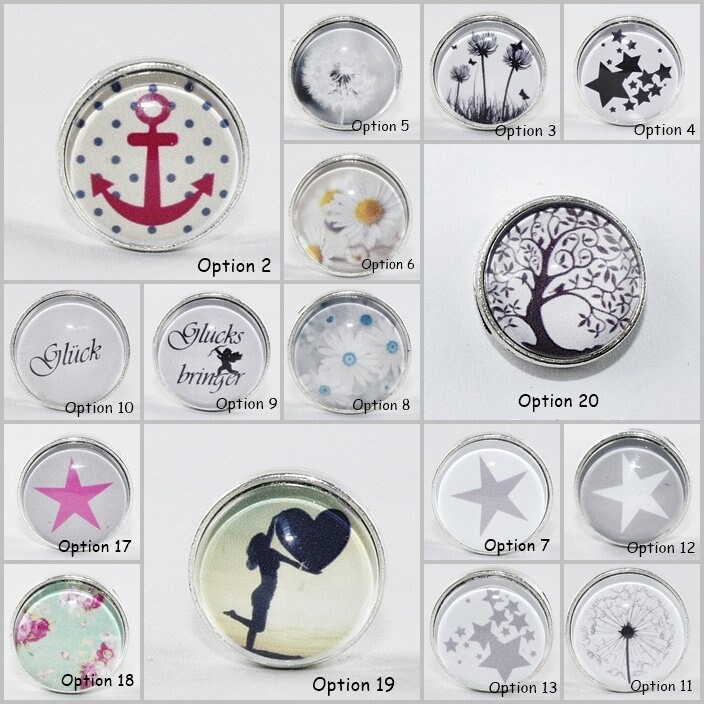 Schiebeperle Armband 10 Mm Motiv Foto Stern Spruch von ShopDanysDesign