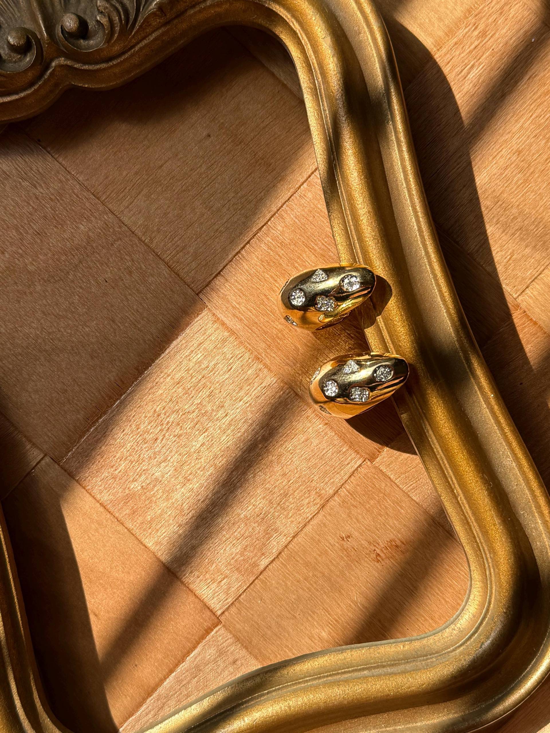 90Er Jahre Strass Ohrclips 90Er Jahre Strass Ohrclips von ShopEvocativeVintage