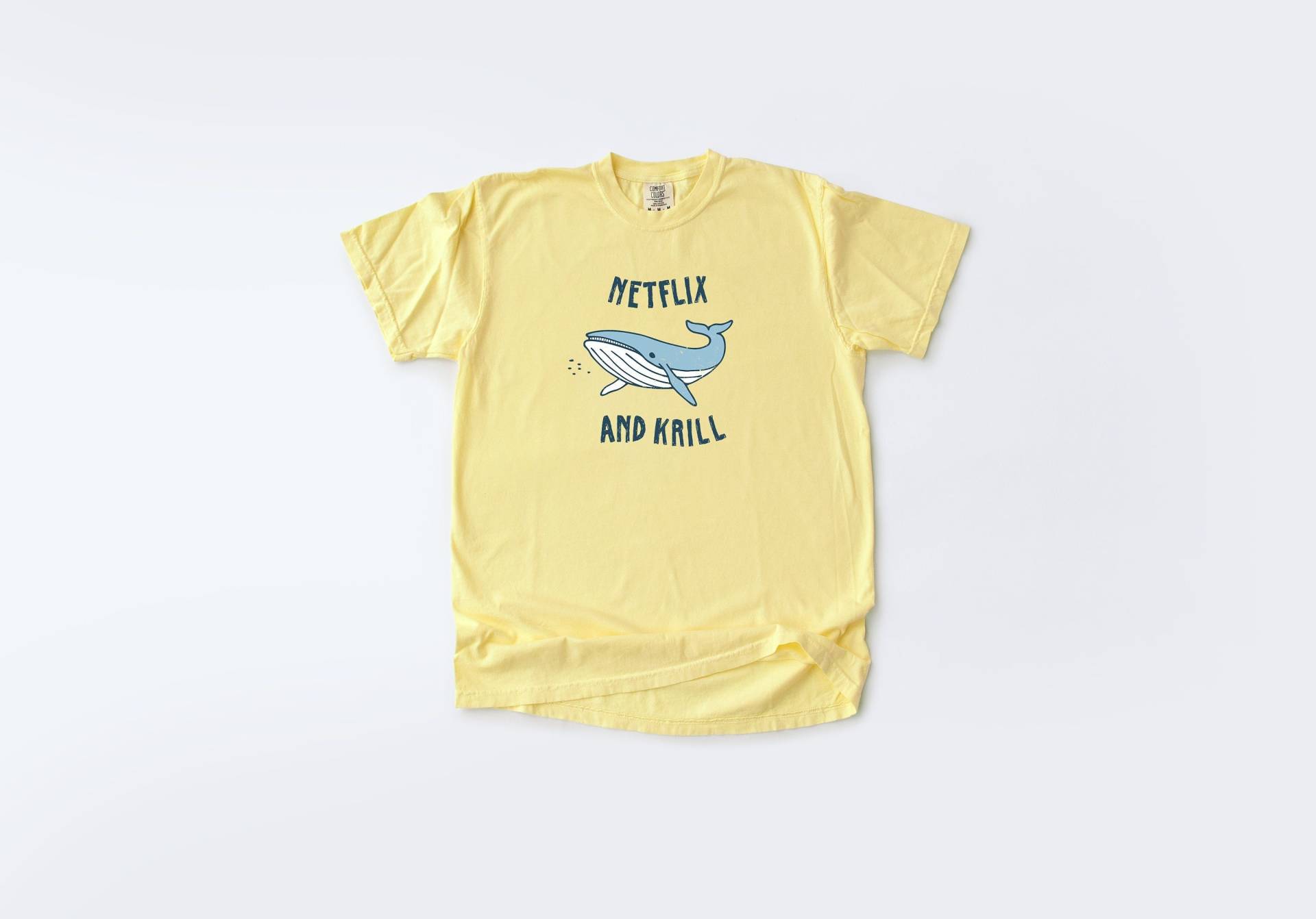 Wal Shirt Netflix Und Krill Lustige Pun Tshirt Geschenk T-Shirt Ozean Komfort Farben Sommer Nautisch Tier Oversized Wal Shirt Netflix Und Krill Lustige Pun Tshirt Geschenk T-Shirt Ozean Komfort Farben Sommer Nautisch Tier Oversized von ShopFeelinPine