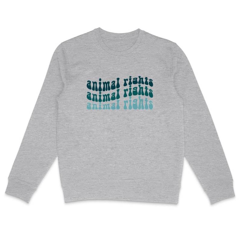 Animal Rights Sweatshirt, Grau, Vegan Pulli, Bio|Fair|Vegan Animal Rights Sweatshirt, Grau, Vegan Pulli, Bio|Fair|Vegan von ShopForAnimalRights