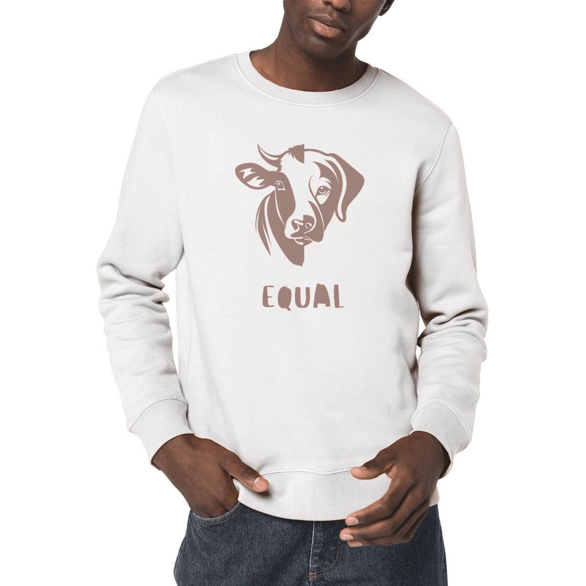 Equal Sweatshirt, Vegan Pulli, Animal Rights Bio|Fair|Vegan Equal Sweatshirt, Vegan Pulli, Animal Rights Bio|Fair|Vegan von ShopForAnimalRights
