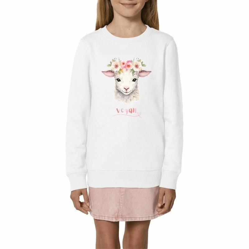 Vegan Kinder Sweatshirt, Pulli, Lamm, Pullover, Bio|Fair|Vegan Vegan Kinder Sweatshirt, Pulli, Lamm, Pullover, Bio|Fair|Vegan von ShopForAnimalRights