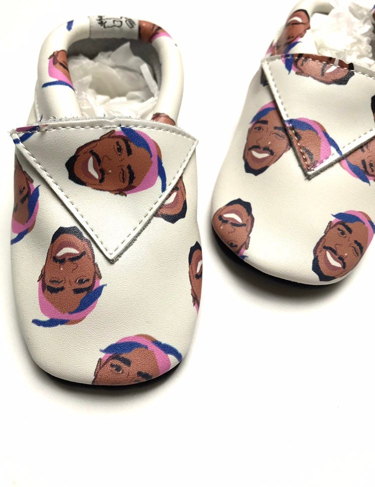 Tupac 2Pac Fringeless Leder Mokassins Tupac 2Pac Fringeless Leder Mokassins von ShopGloverKids