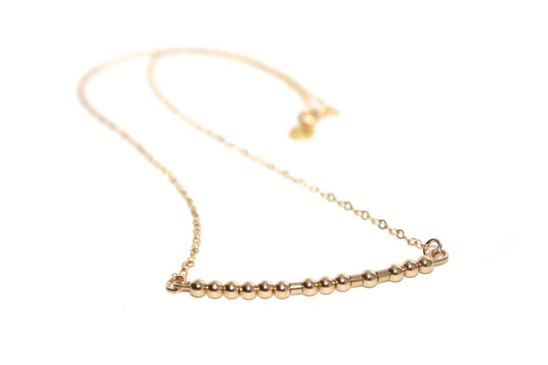 Hustle/Morse Code Perlenkette Halskette | 14K Gold Filled Hustle Halskette, Beaded Hustler Hustle/Morse Code Perlenkette Halskette | 14K Gold Filled Hustle Halskette, Beaded Hustler von ShopGuyBlanco