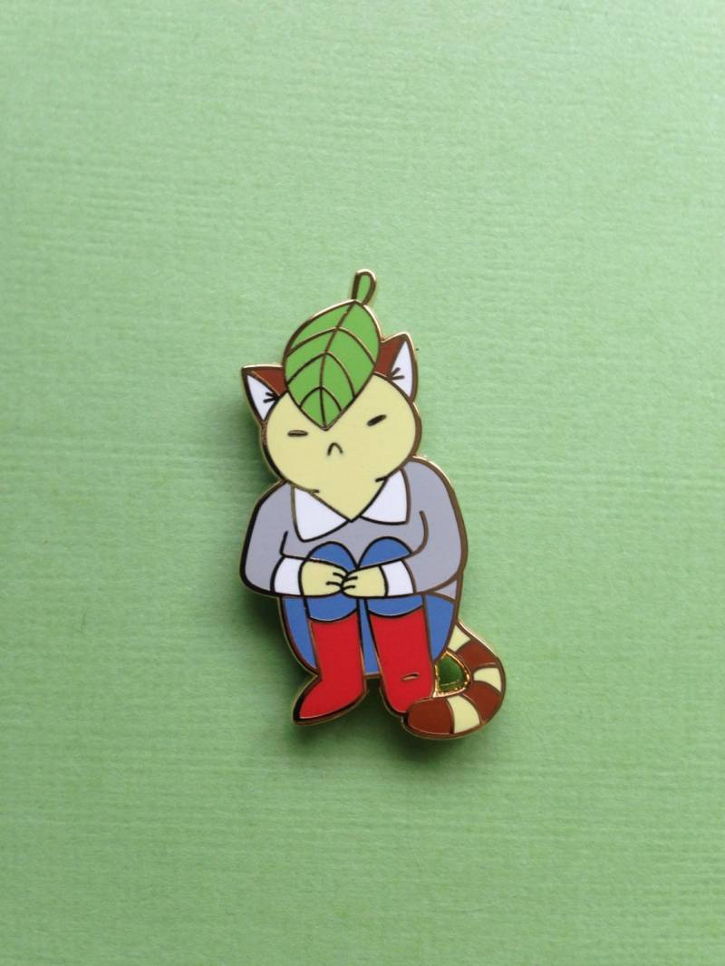 Einsame Katze Emaille Pin von ShopHeymama