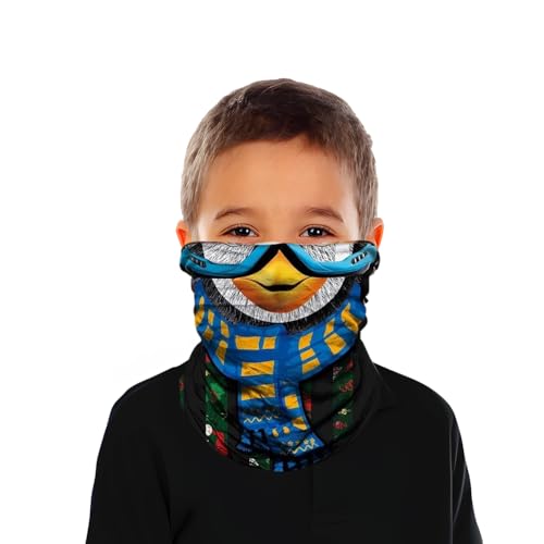 Multifunktions Schlauchschal für Kinder (6-14 Jahre) - Pinguin von ShopINess