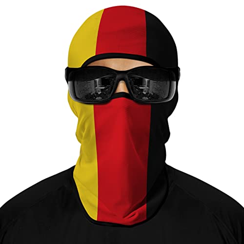 ShopINess Flagge Sturmhaube für Erwachsene, Unisex, für Sportevents, Biker und Outdoor-Aktivitäten (Deutschland) von ShopINess