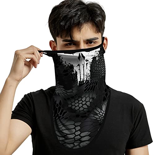 3D Ohrbügel Gesichtsmaske Bandana - Alien von ShopINess
