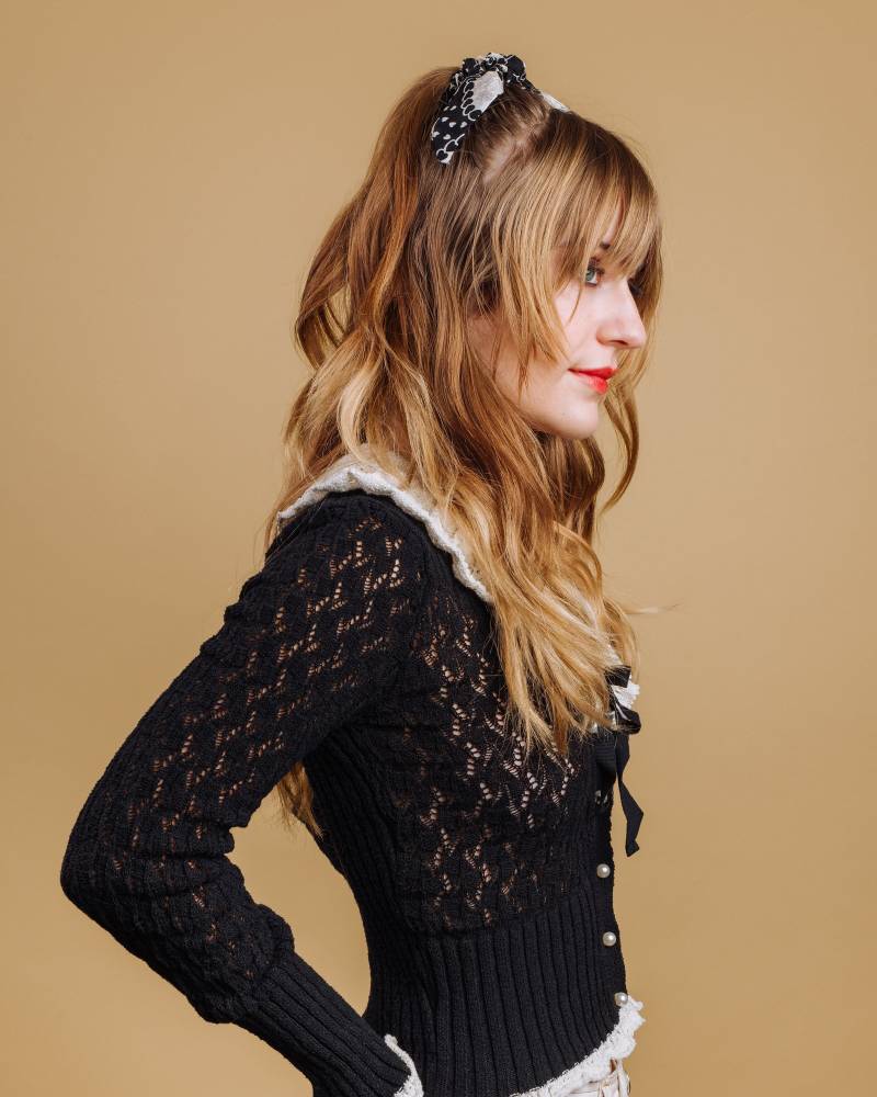 Amor - Seiden Scrunchie Krawatte von ShopImWithTheBand