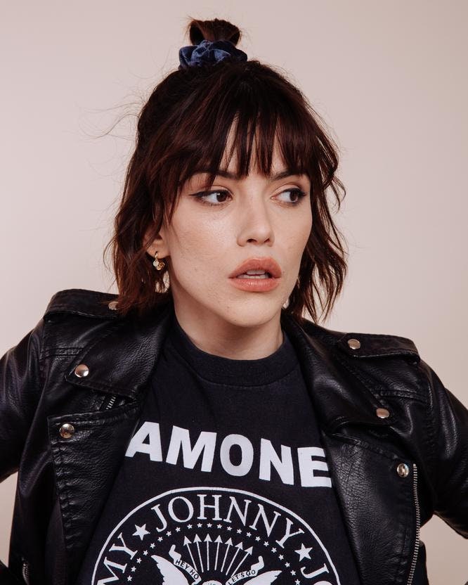 Mini Scrunchie Aus Samt - Smokestack Lightnin " von ShopImWithTheBand