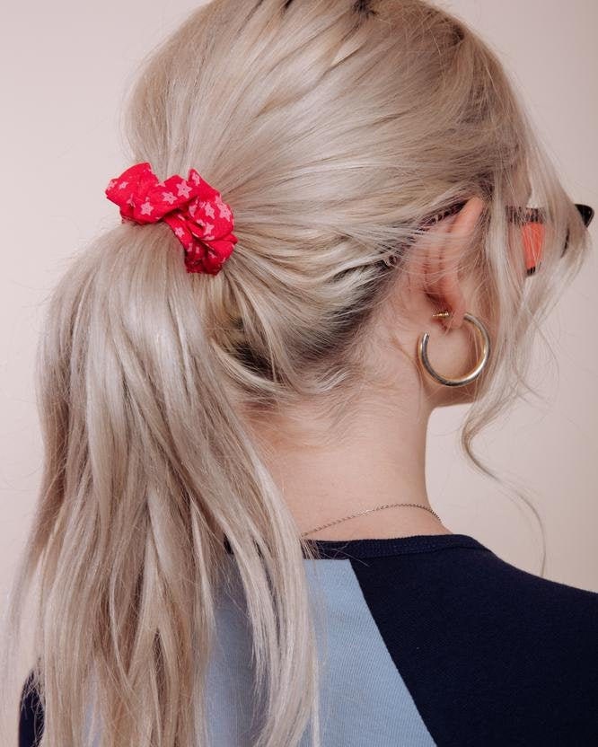 Mini Scrunchie - Neon Engel von ShopImWithTheBand
