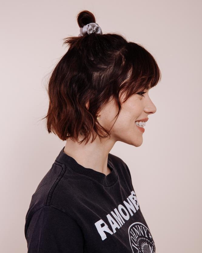 Mini Seide Scrunchie - Crystal City von ShopImWithTheBand