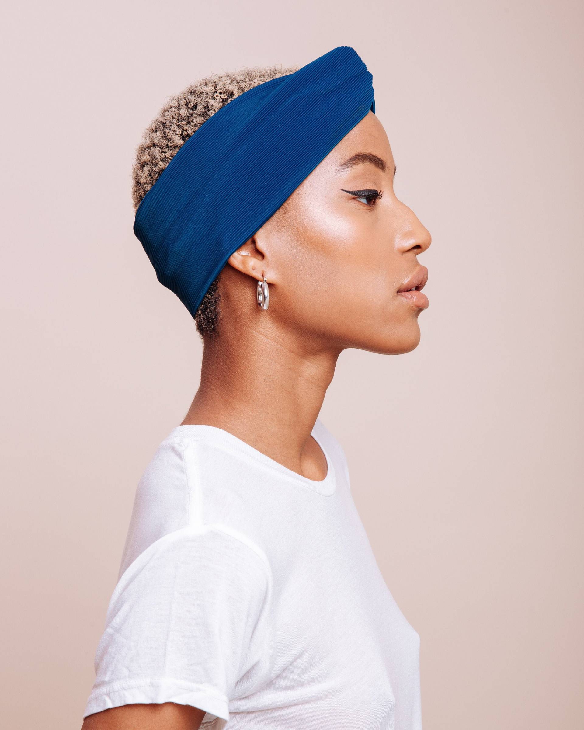 Ribbed Turban - Moon River von ShopImWithTheBand