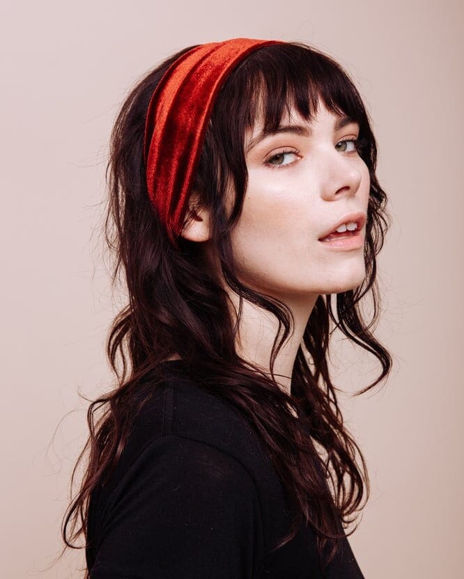 Samt Haarband - Backstein Haus von ShopImWithTheBand