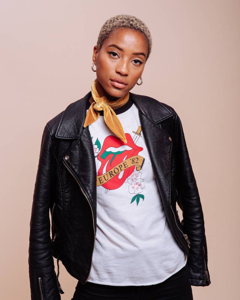 Samt Schal Zum Binden - Ernte Mond von ShopImWithTheBand