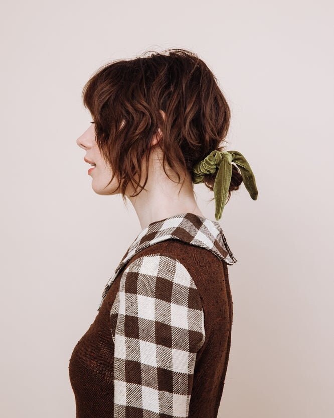 Samt Scrunchie Krawatte - The Baez von ShopImWithTheBand