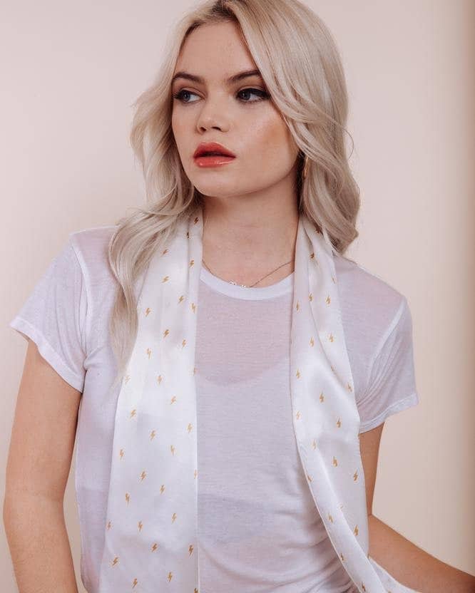 Schal - The Thunder White von ShopImWithTheBand