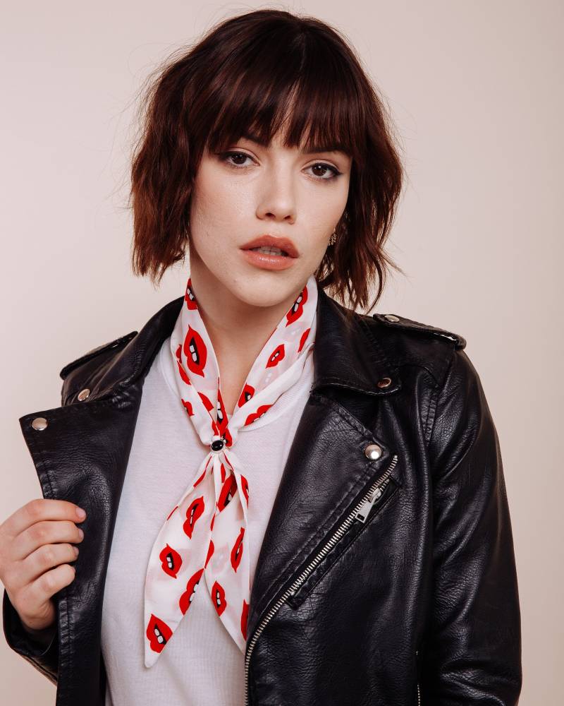 Seidenschal Zum Binden - Chatterbox von ShopImWithTheBand