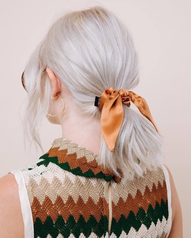 Seide Scrunchie Krawatte - Hickory Wind von ShopImWithTheBand