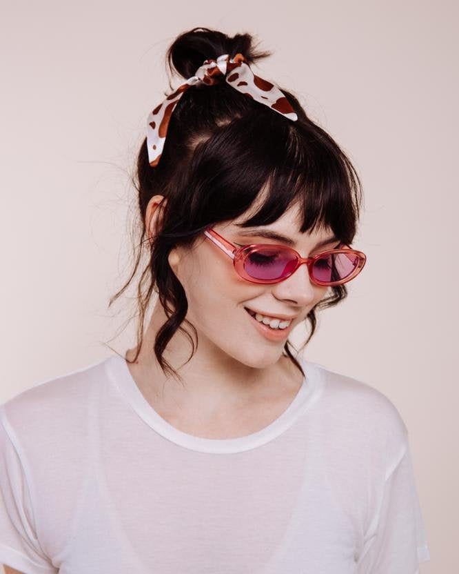 Seiden Scrunchie Krawatte - Honky Cat von ShopImWithTheBand