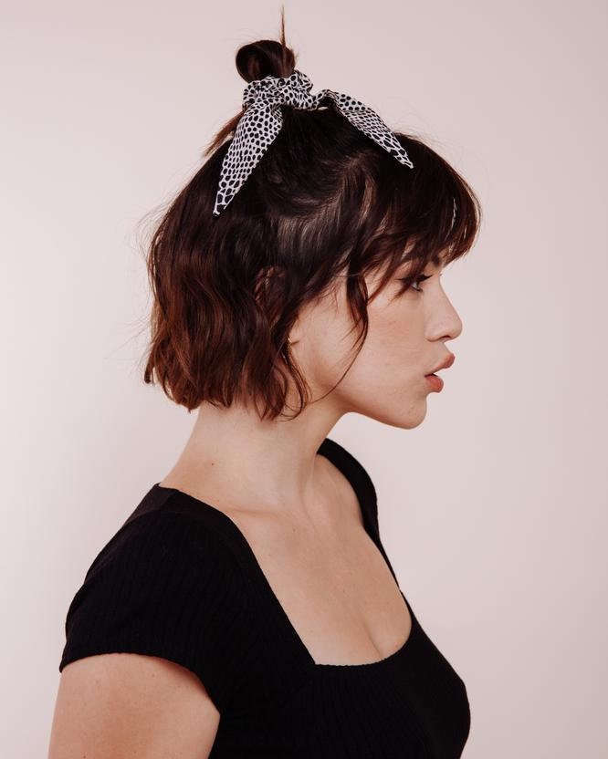 Seiden Scrunchie Krawatte - Mon Cherie von ShopImWithTheBand