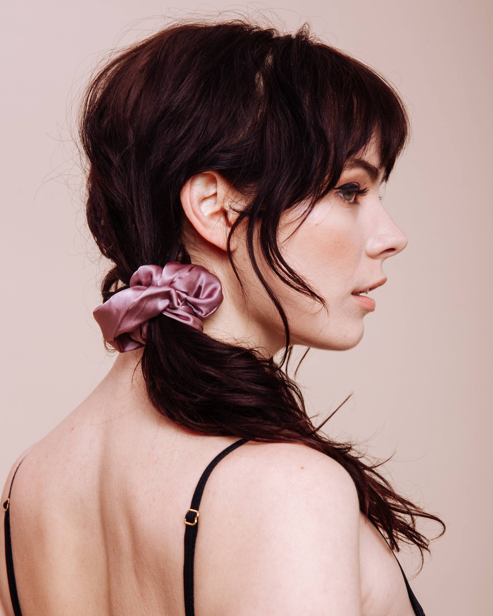 Seide Scrunchie - Lila Haze von ShopImWithTheBand