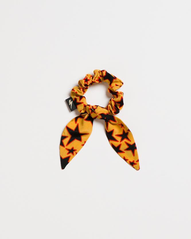 Seiden Scrunchie Krawatte - Boogie Schuhe von ShopImWithTheBand