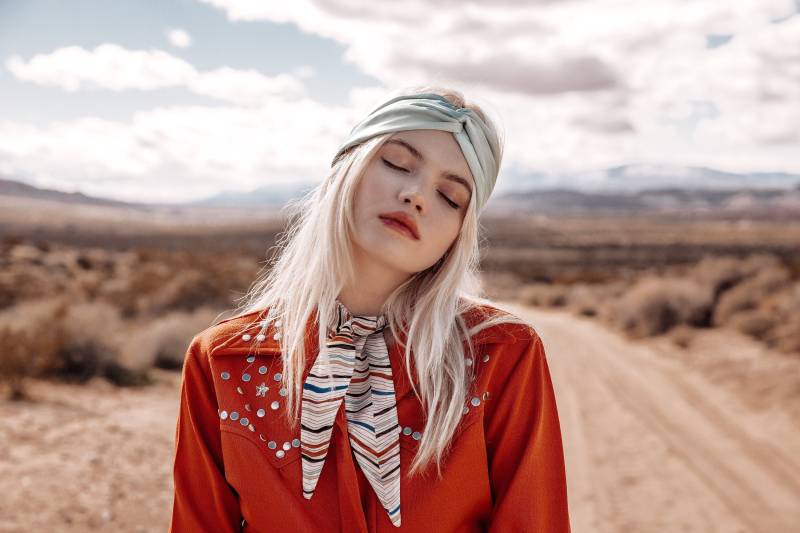 Seidenschal Zum Binden - Juniper Ridge von ShopImWithTheBand