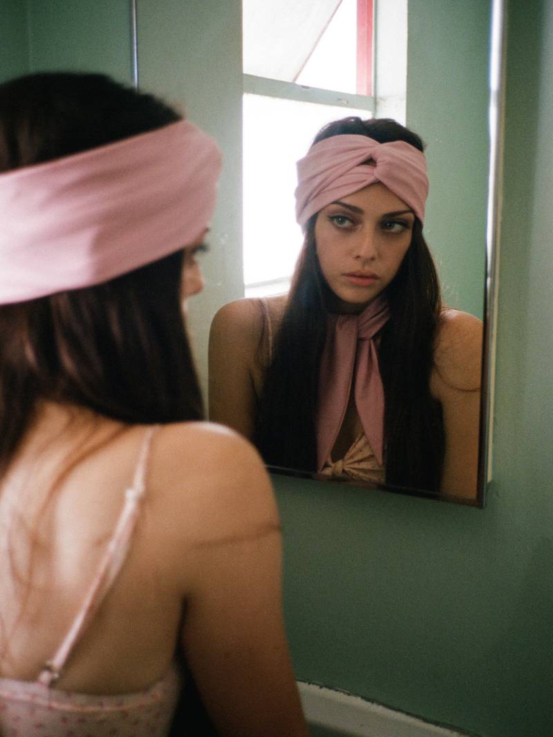 stretch Turban - Altrosa von ShopImWithTheBand