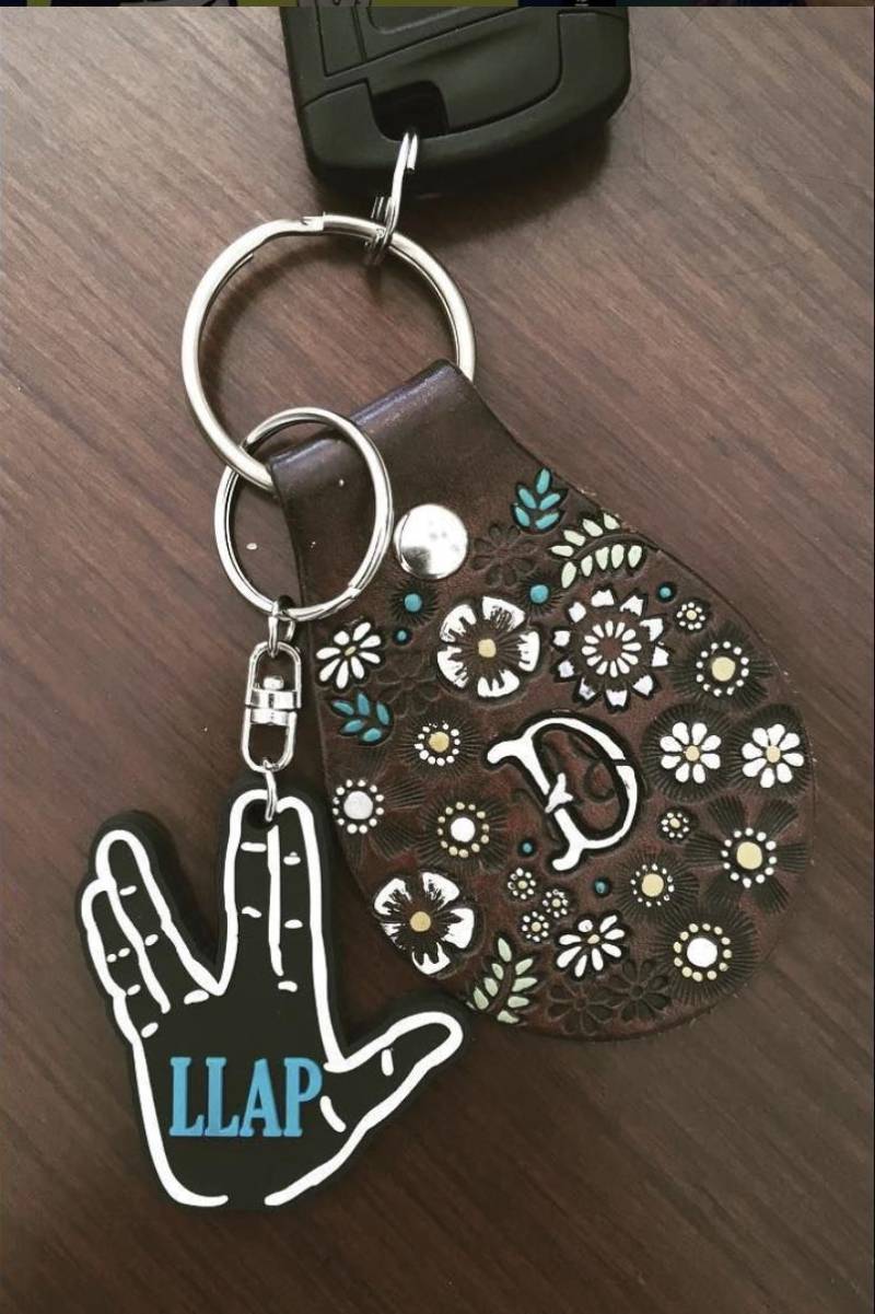 Llap Vulcan Salute Schlüsselanhänger von ShopLLAP