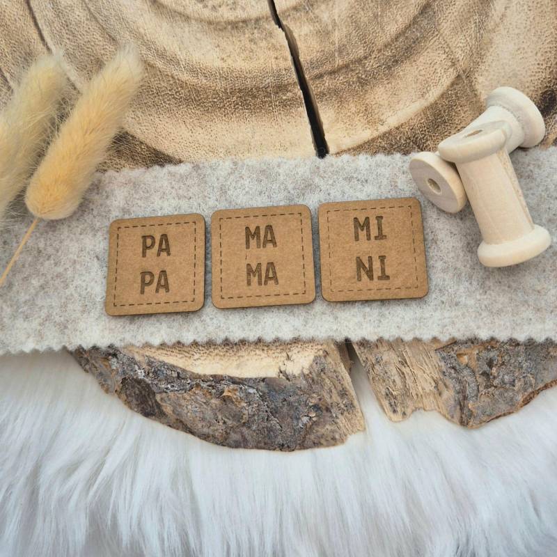 Snappap Patch, Label, Mama, Papa, Mini von ShopLabelfy