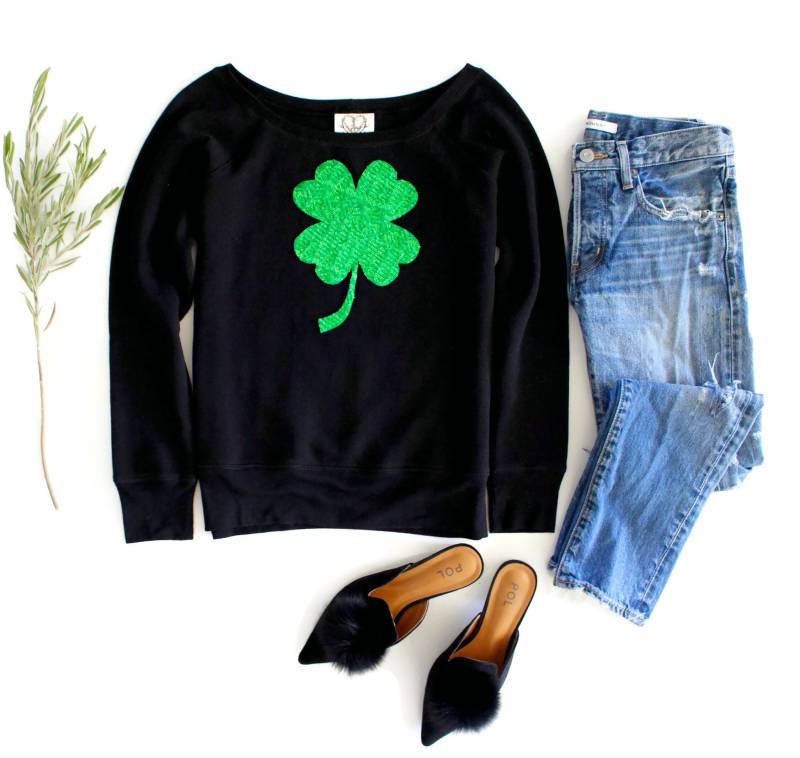 st Patricks Day Shirt Frauen/st. Sweatshirt Schulterfrei von ShopLoveAndBambii
