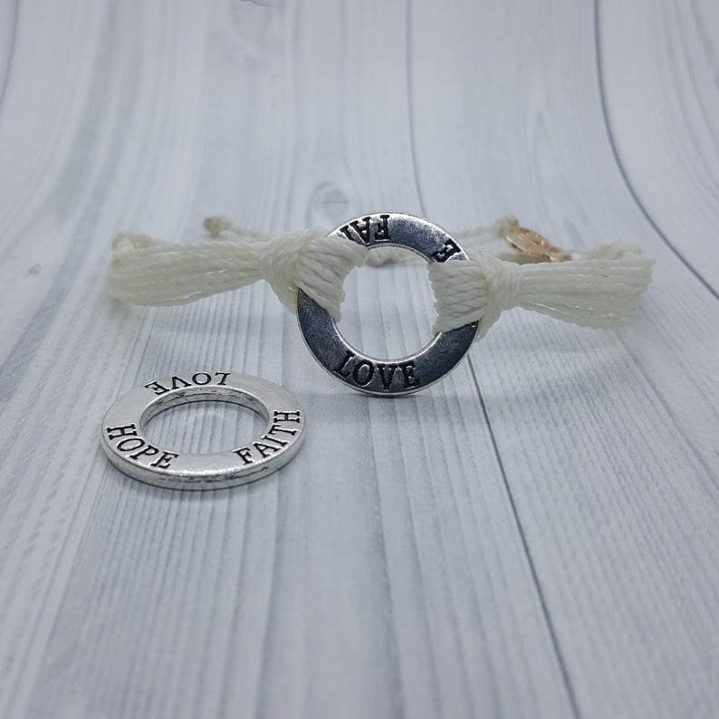 Lungenkrebs-Bewusstsein, Zur Unterstützung Der Geliebten Menschen, Die Gegen Krebs Kämpfen, Spenden Sammeln, Perfekt Für Geschenk Geben Liebe von ShopMabuhayBracelets