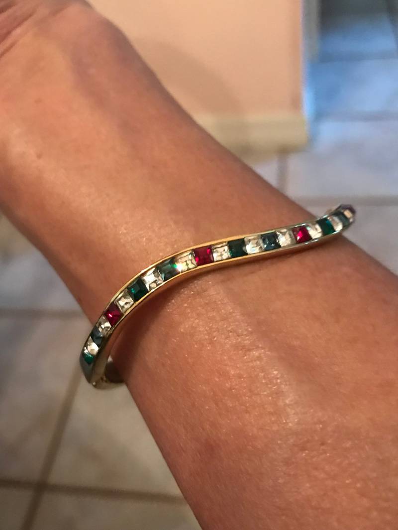 Sale-Mehrfarbiger Armreif 1980Er Jahre Sale-Mehrfarbiger Armreif 1980Er Jahre von ShopMarieFrance