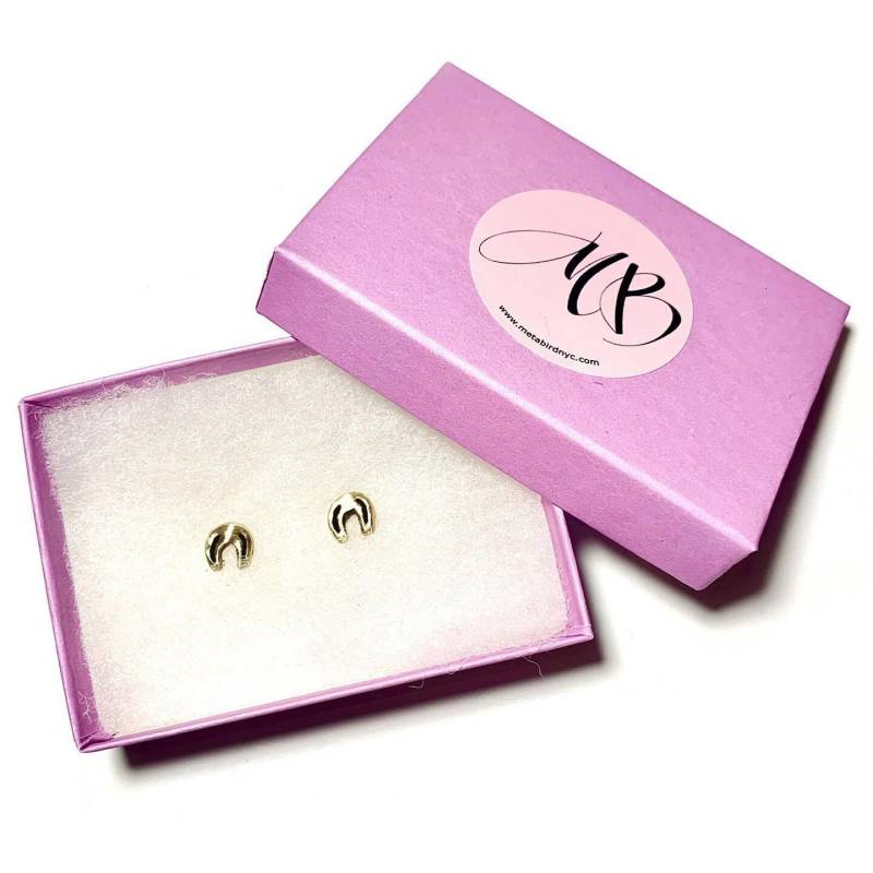 Glücksbringer Hufeisen Ohrstecker Glücksbringer Hufeisen Ohrstecker von ShopMetaBird