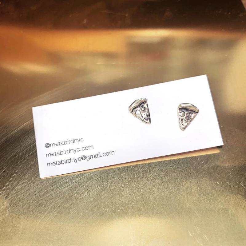 Pizza Stück Ohrstecker Pizza Stück Ohrstecker von ShopMetaBird