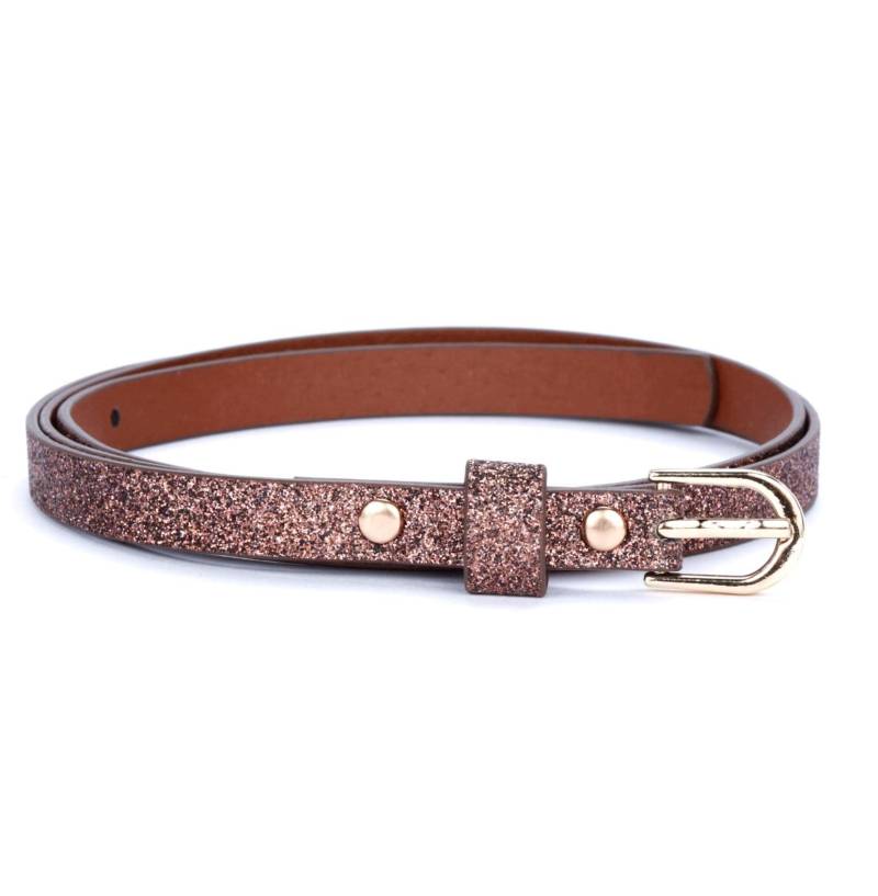 Brauner Glitter Gürtel Mode-Accessoire Für Mädchen von ShopPeppercornKids