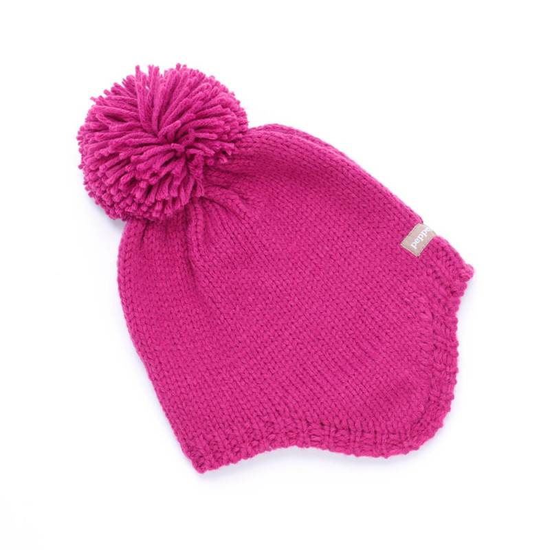 Kleinkind Mädchen Mütze Ohrenklappen - Berry Pink | Alter 2-4 Jahre Mit Fleece Gefüttert von ShopPeppercornKids