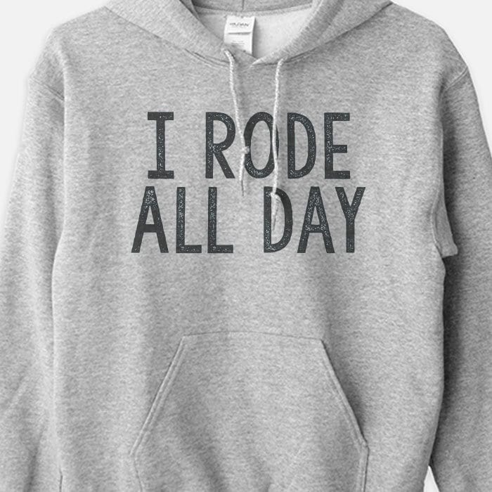Ich Rode Ganztägig Pferd Reiten Hoodie Sweatshirt Ich Rode Ganztägig Pferd Reiten Hoodie Sweatshirt von ShopPonyMacaroni