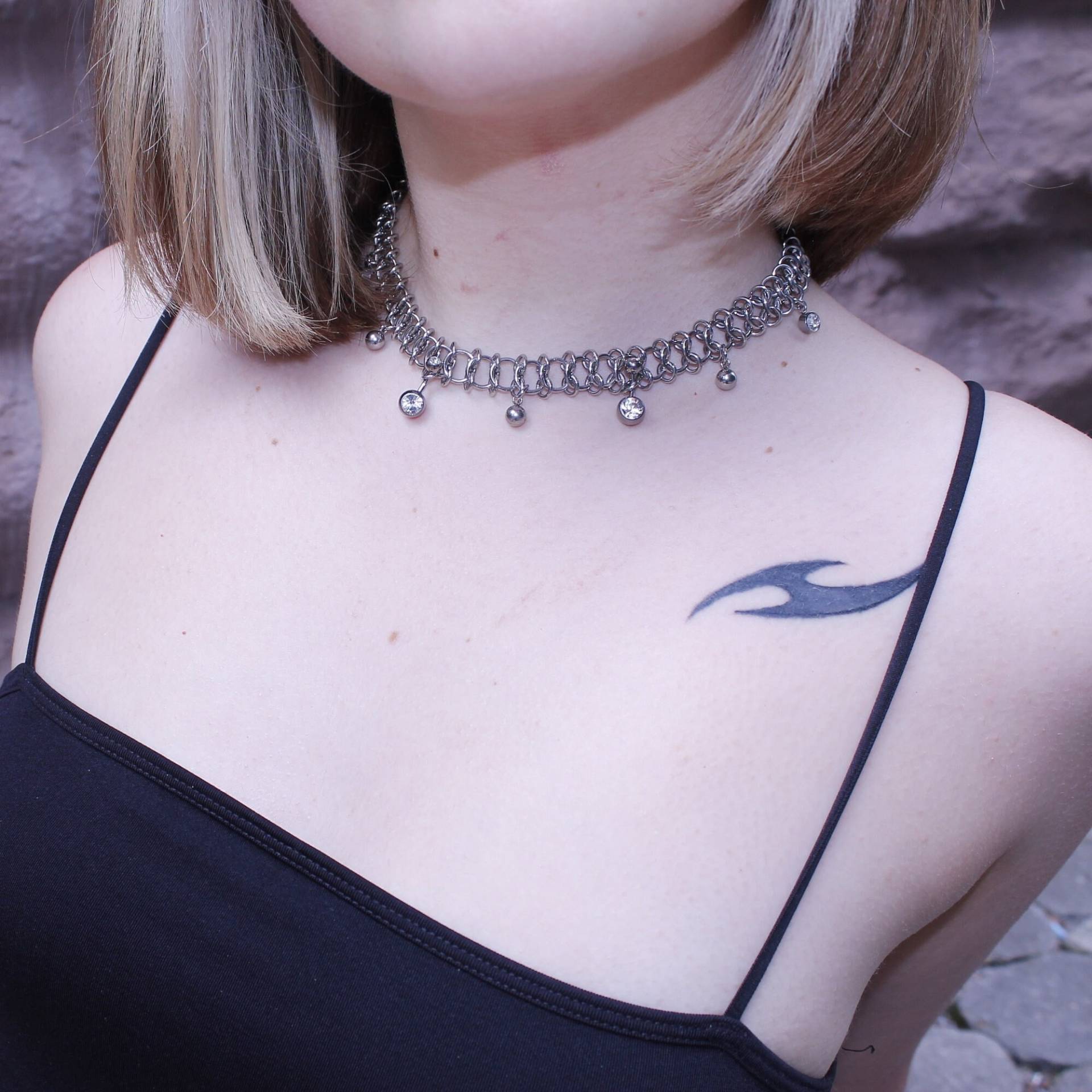 Pierced Mesh Necklace Pierced Mesh Necklace von ShopRoyaGems