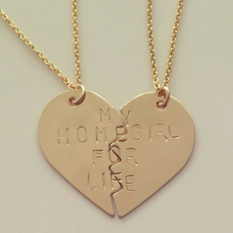 "Meine "Homegirl For Life" Beste Freundin Halsketten-Set." "Meine "Homegirl For Life" Beste Freundin Halsketten-Set." von ShopRubyTulip