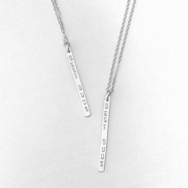 Personalisierte Bff Halsketten-Set | 2 Halsketten Personalisierte Bff Halsketten-Set | 2 Halsketten von ShopRubyTulip