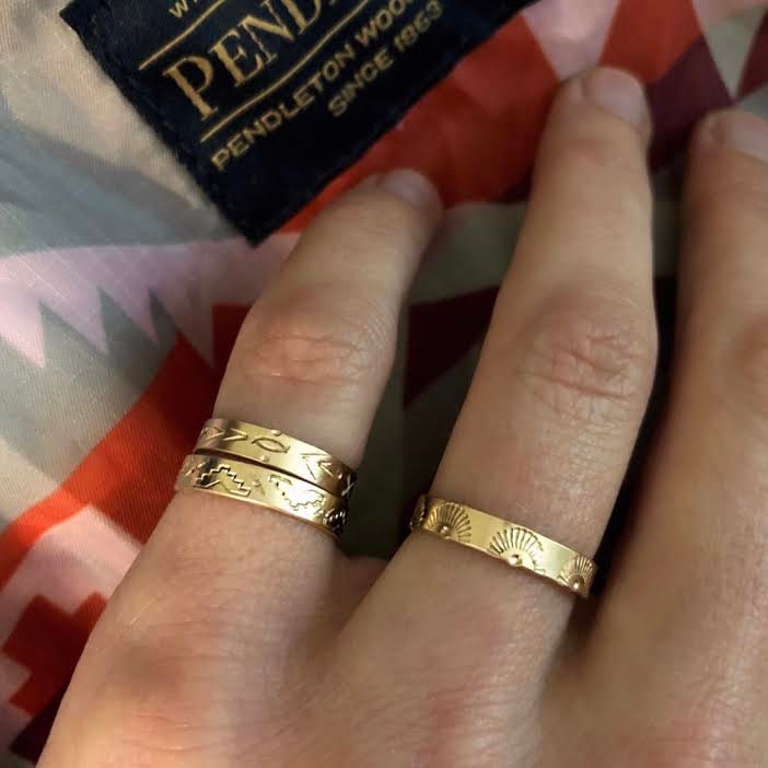 Schriftrolle Ring Schriftrolle Ring von ShopRubyTulip