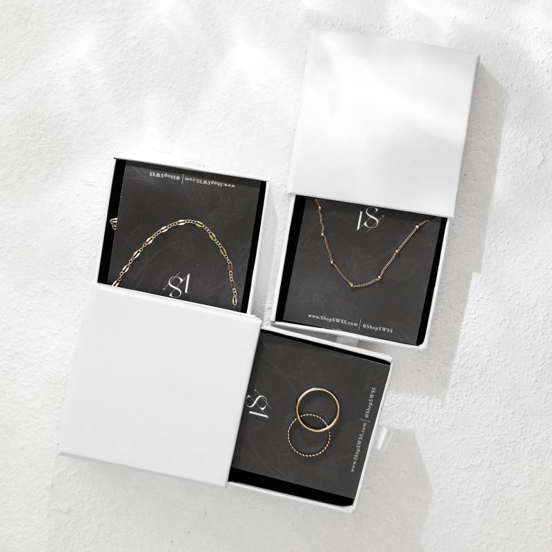Geschenkbox Mit Schiebeschublade Schmuckverpackung Add-On Geschenkbox Mit Schiebeschublade Schmuckverpackung Add-On von ShopSWSS