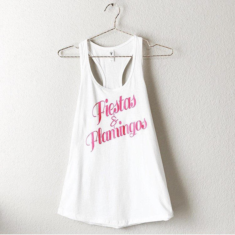 Feste & Flamingos Shirt Feste & Flamingos Shirt von ShopSouthernRose